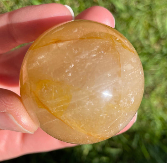 Golden Healer Sphere flashy crystal ball