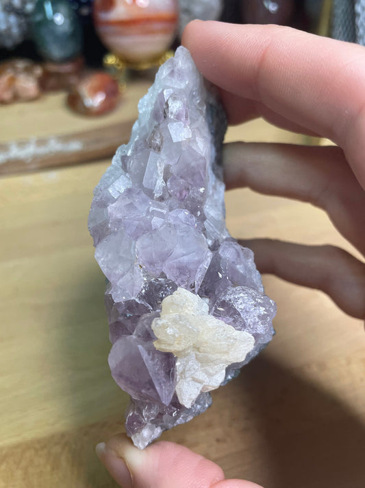 Amethyst Cluster with matrix