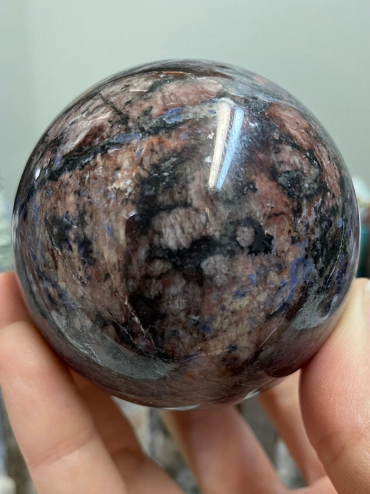Sodalite Sunstone Sphere